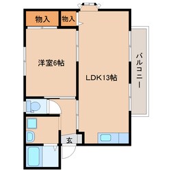 桜橋駅 徒歩20分 2階の物件間取画像